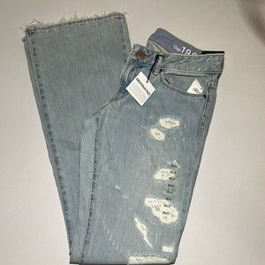 Gap Bootcut Low Rise Blue Jeans